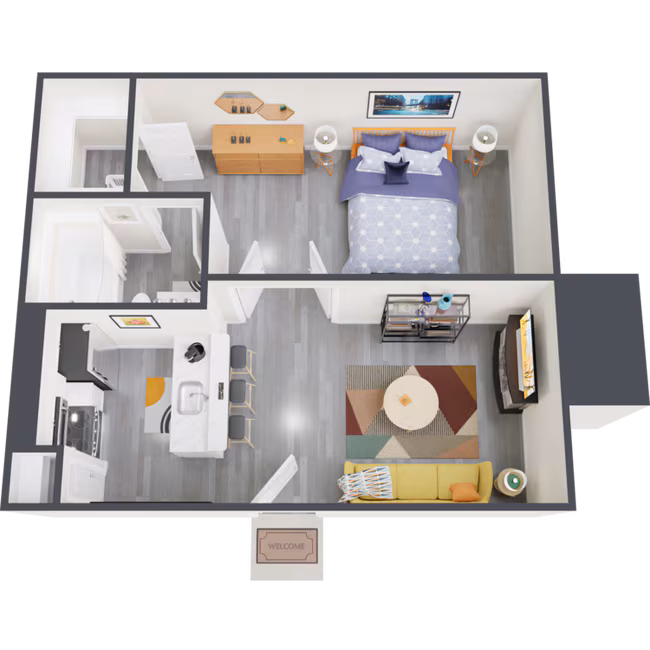 Unit 2040 2040 floor plan