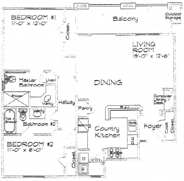 Unit 1303 1303 floor plan