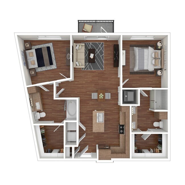 Unit 1113 1113 floor plan