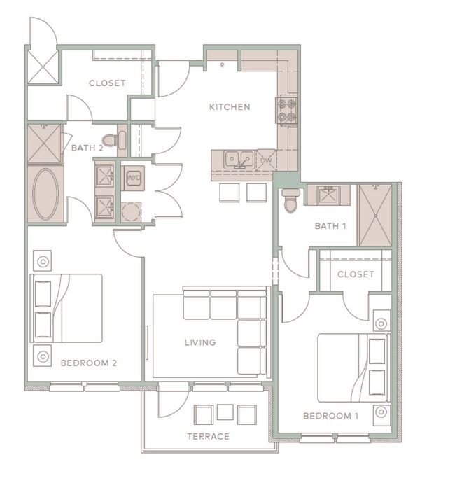 B2 300 floor plan