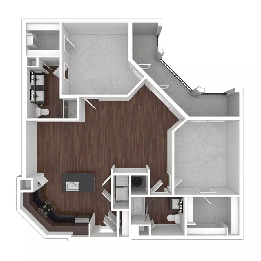 B3 Bluff 2304 floor plan