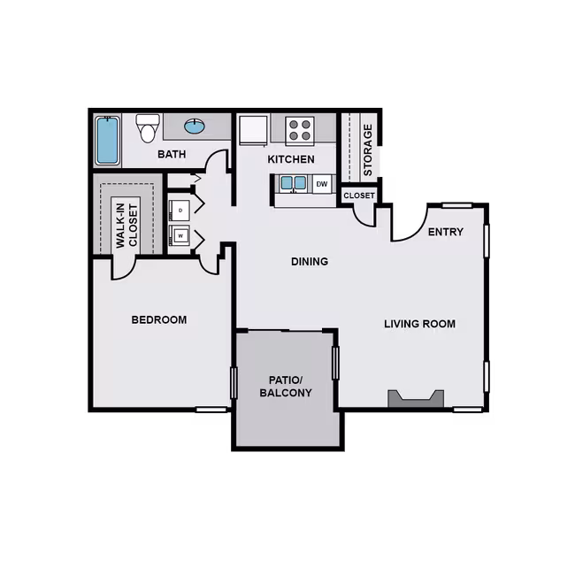1.1C 1045 floor plan