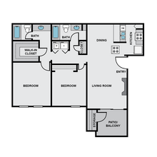 2.2A 1054 floor plan