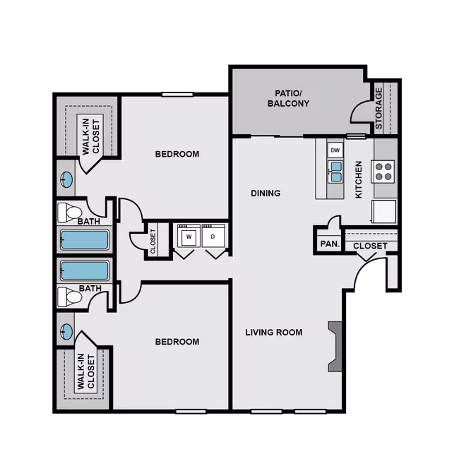 2.2B 1038 floor plan