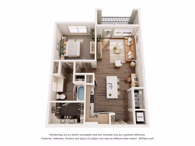 Unit 2124 2124 floor plan