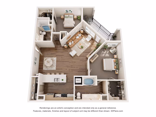 Unit 1312 1312 floor plan