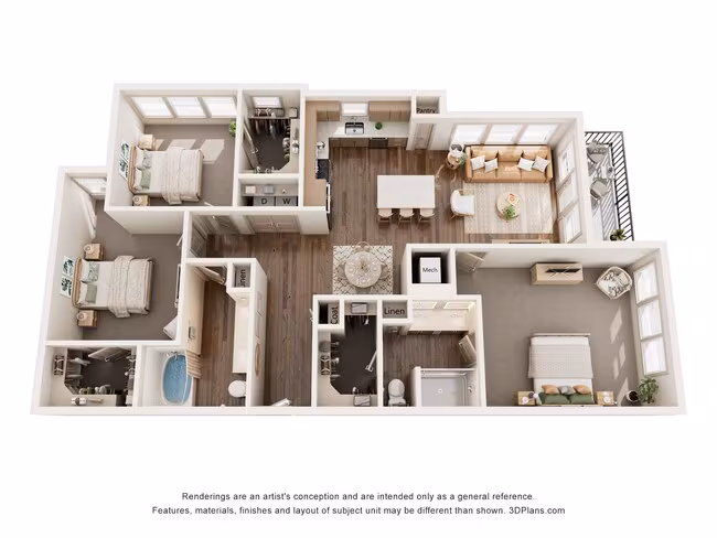 Unit 2155 2155 floor plan
