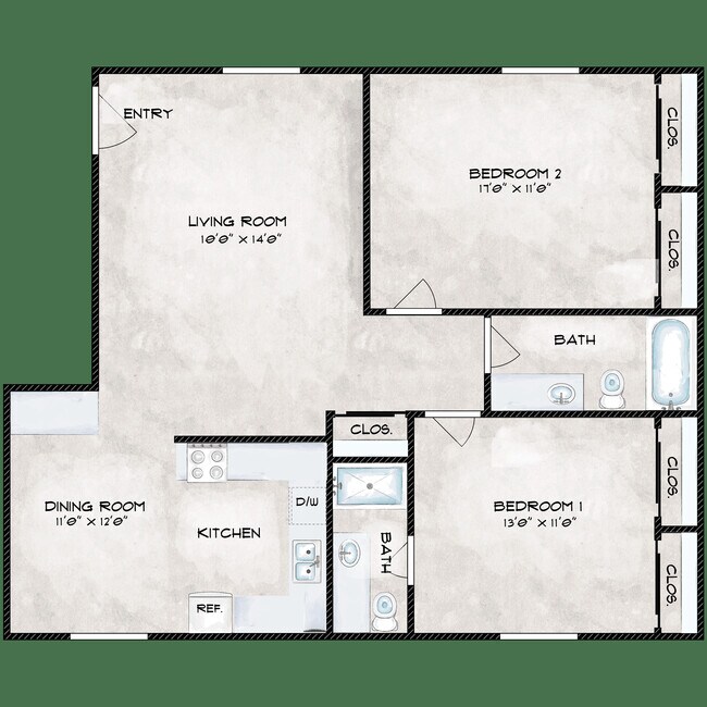 B2 floor plan