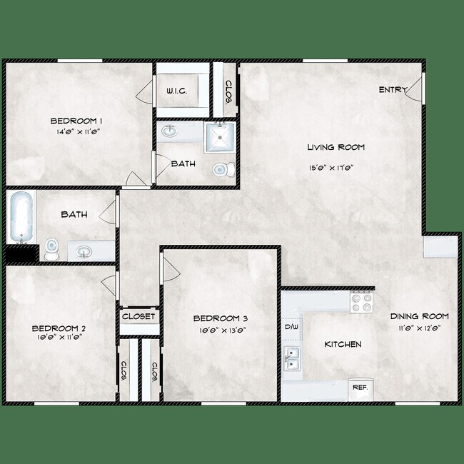 C1 floor plan