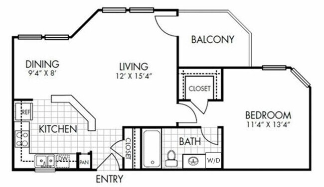 Unit 608 608 floor plan