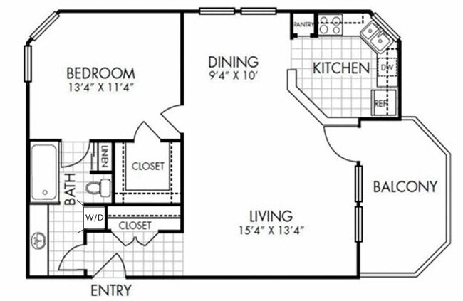 Unit 409 409 floor plan