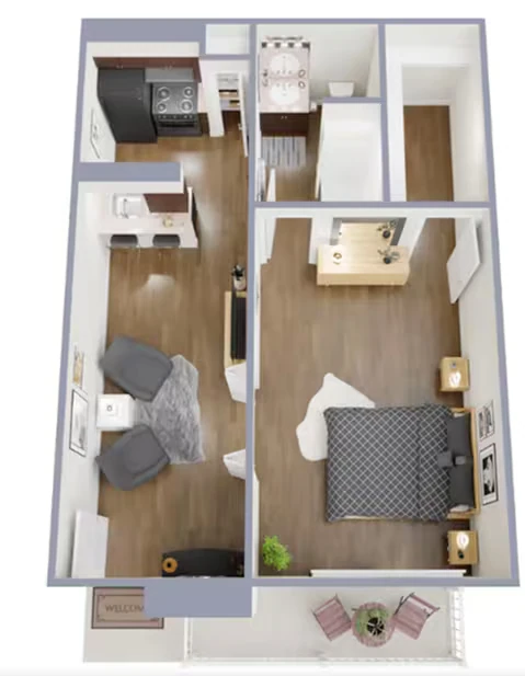 Unit 4-302 4-302 floor plan