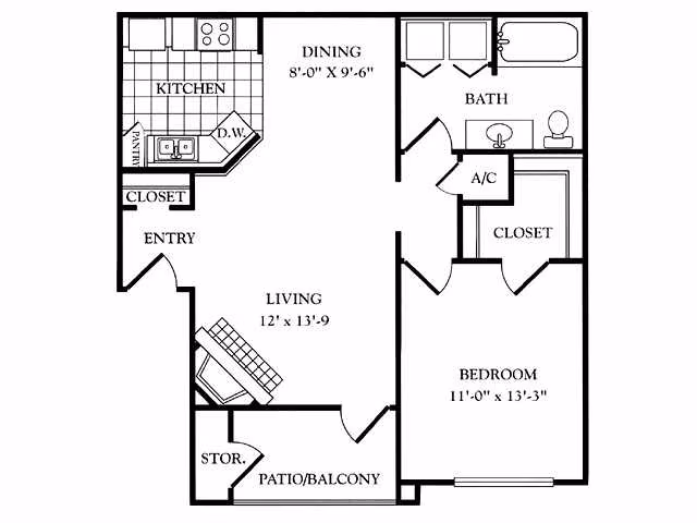 Unit 0628 0628 floor plan