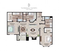 D1 0116 floor plan