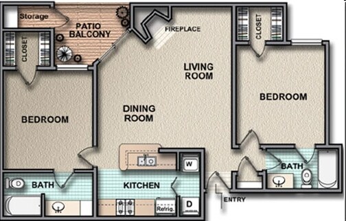 Elm 355 floor plan