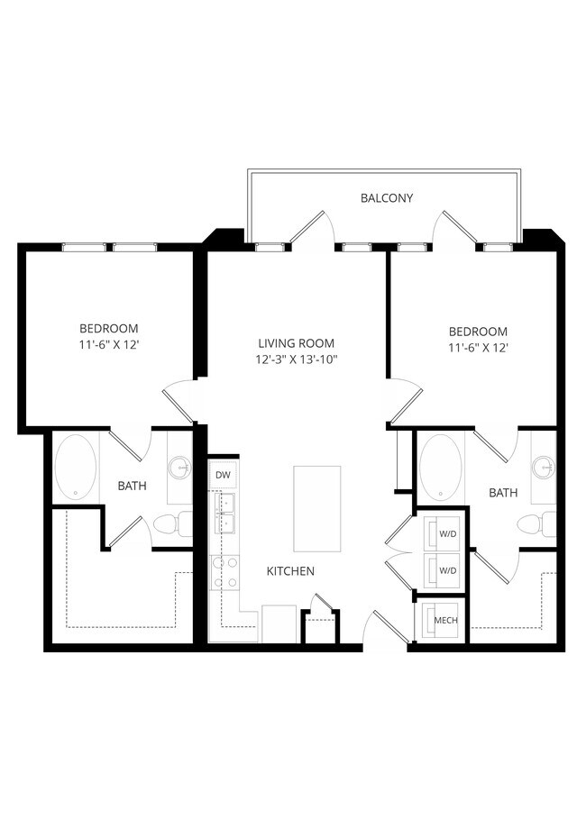 Unit 142 403 floor plan