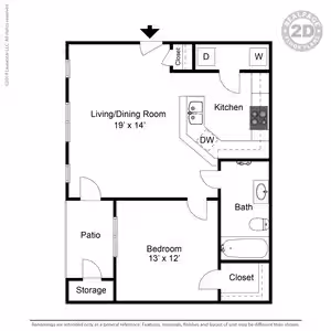 A-1 2-02307 floor plan