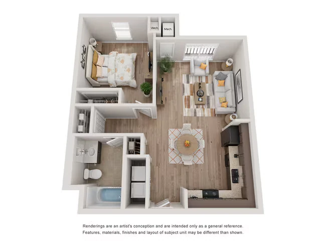 A 245 floor plan