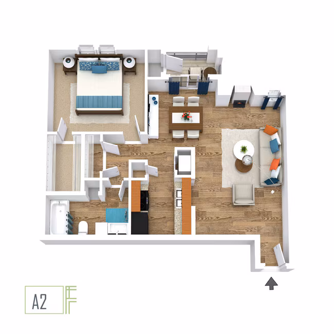 Unit 1004 1112 floor plan