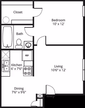 Unit 209 209 floor plan