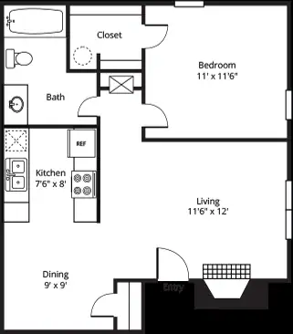 Unit 234 234 floor plan