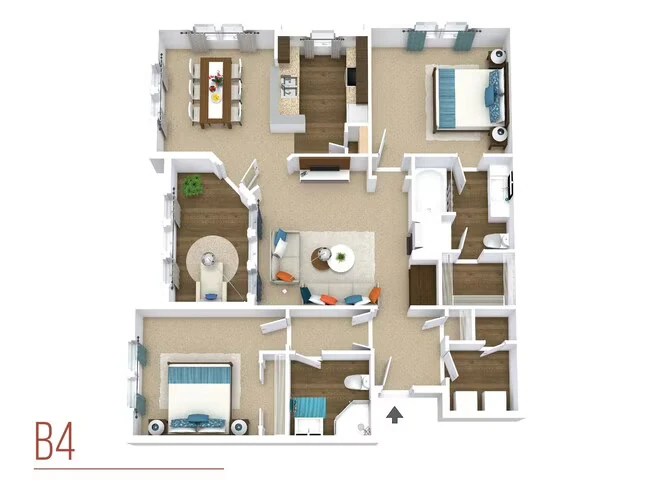 B4 0235 floor plan