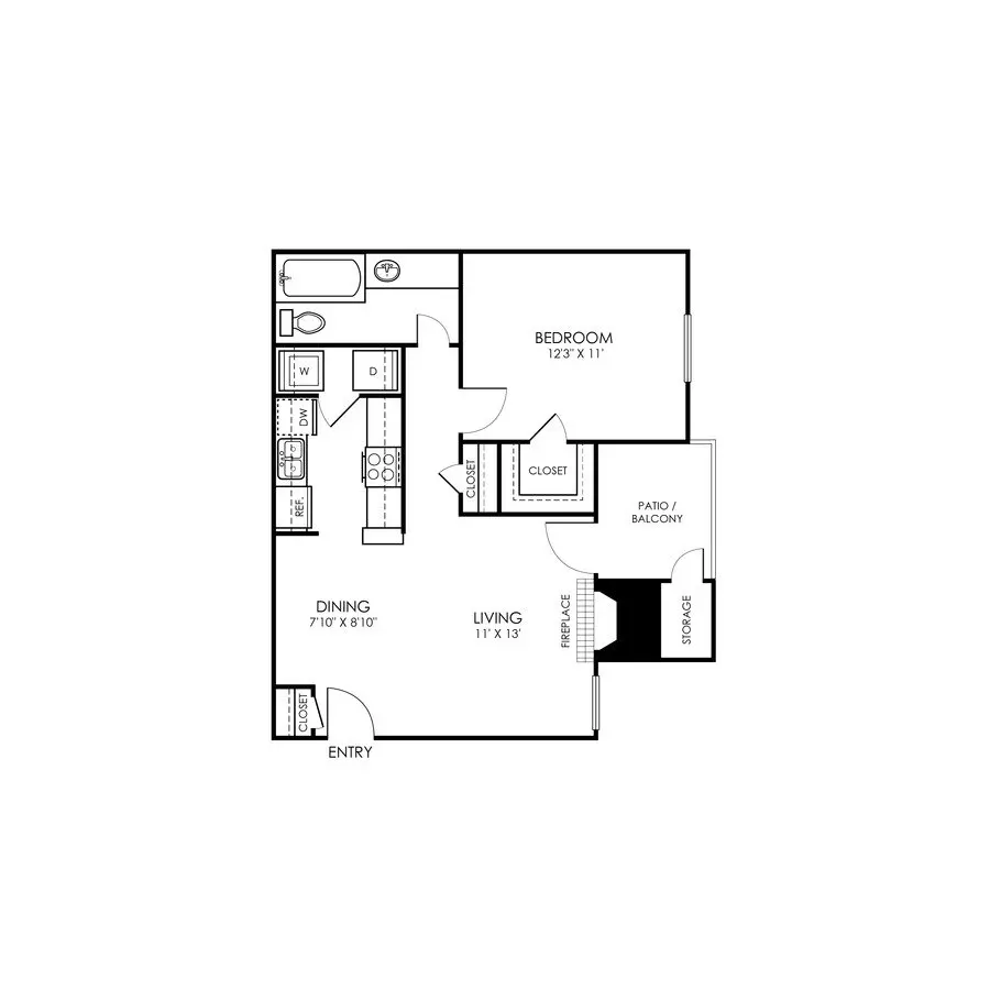 A1 Classic 2925 floor plan