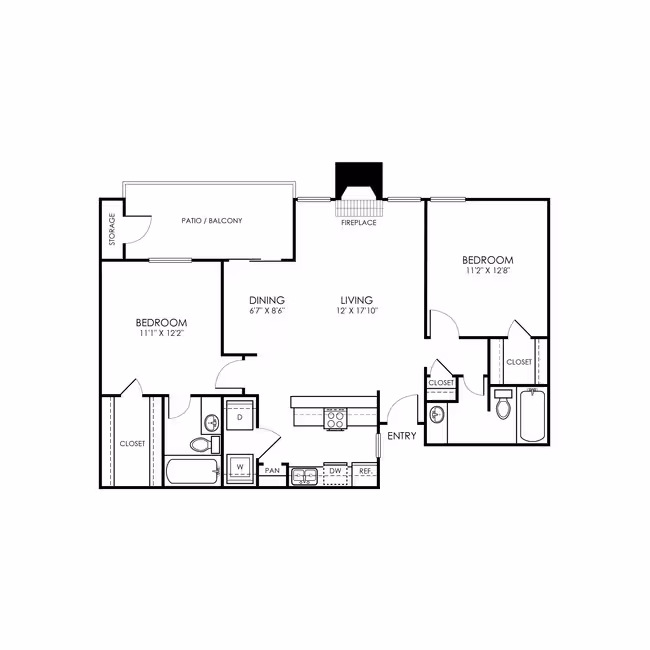 B2 501 floor plan