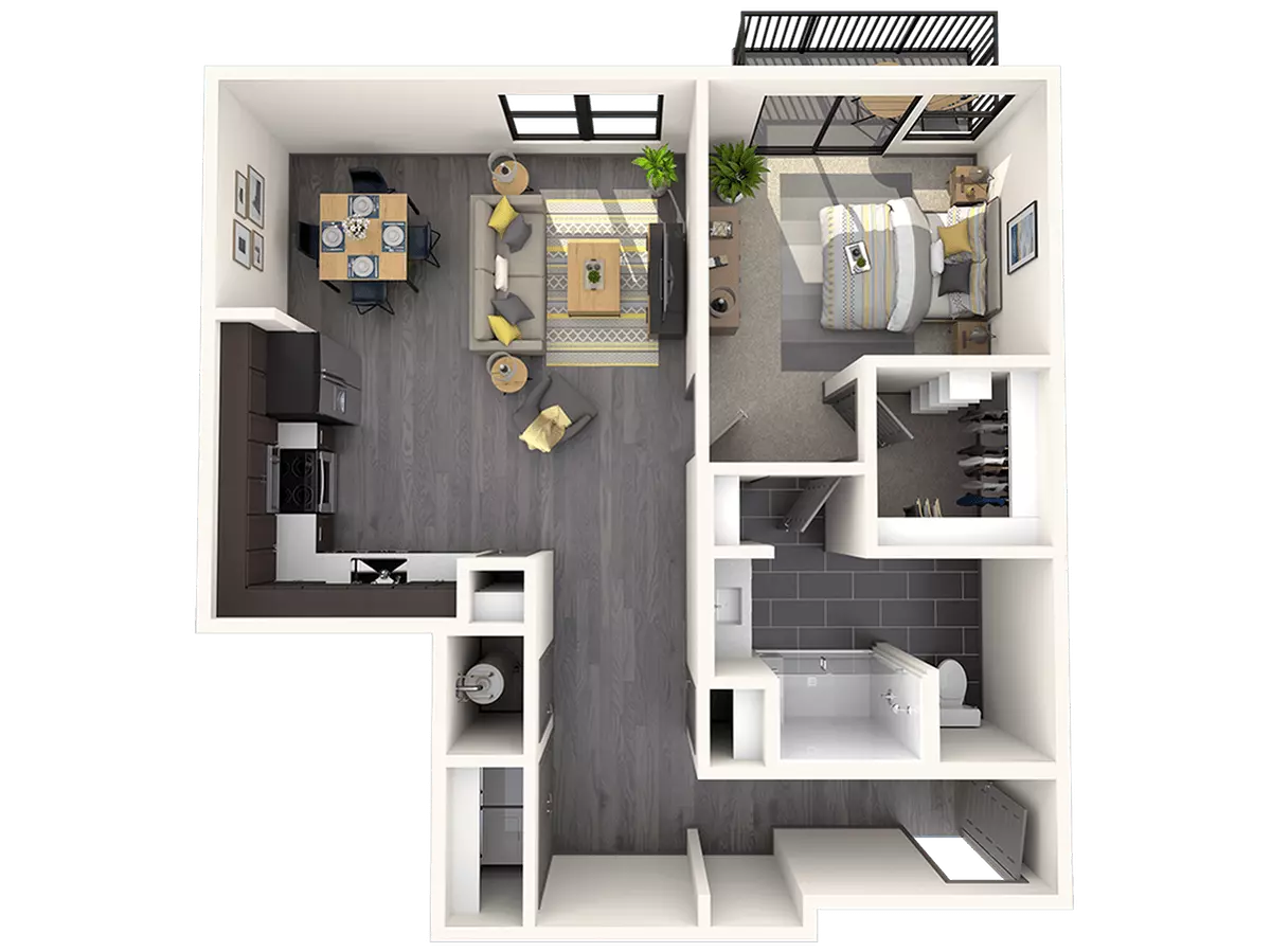 Unit 1017 1017 floor plan