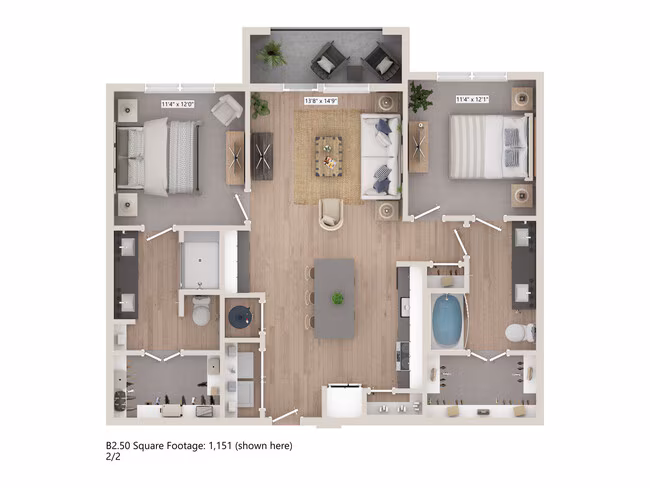 B2.50 2209 floor plan