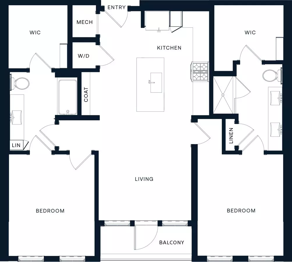 B2B 563 floor plan