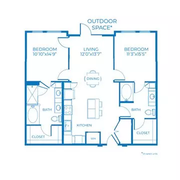 B1D floor plan