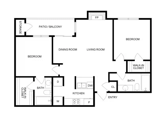 Texan 1621 floor plan