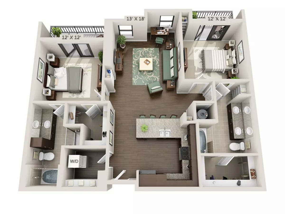 Unit 568 568 floor plan