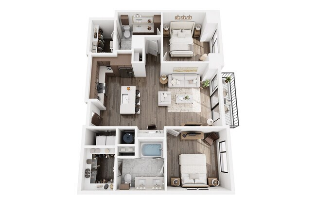 Unit Main-724 Main-724 floor plan