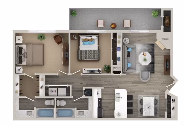 Unit 2405-1508 2405-1508 floor plan