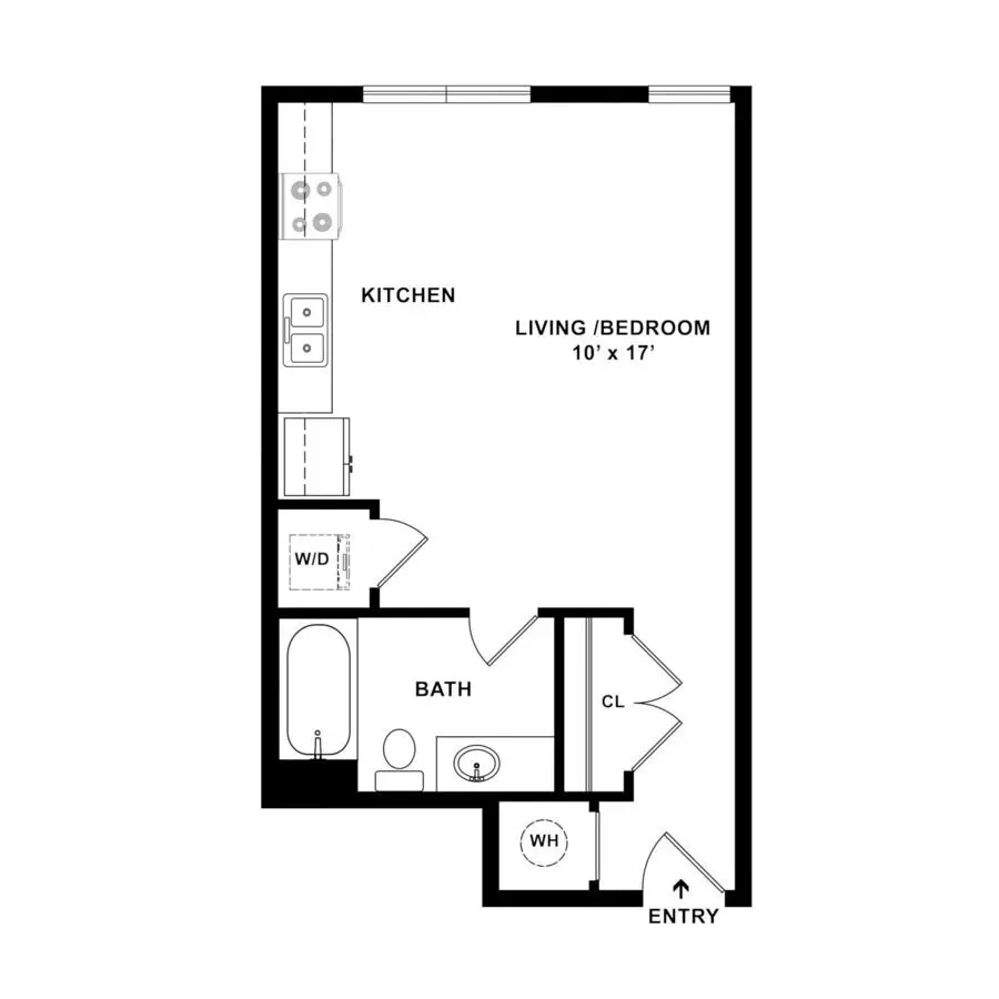 Unit 3167 2167 floor plan
