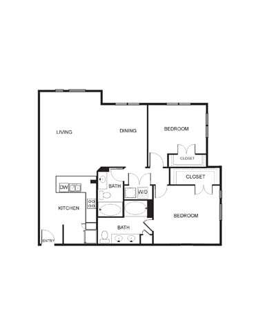 B3C 5019 floor plan