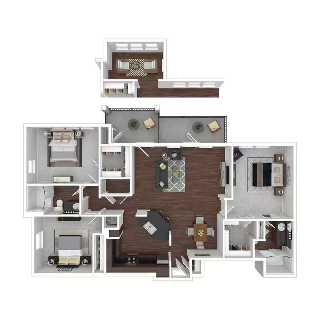 Unit 12101-1 03101-1 floor plan