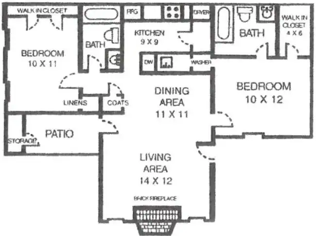 Unit 204 204 floor plan