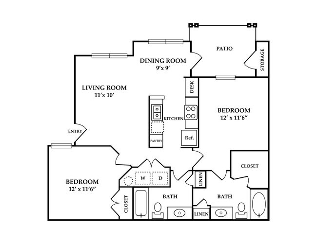 Unit 00-11306 00-11306 floor plan