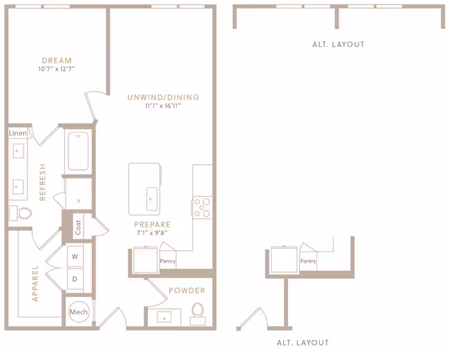 Unit 718 718 floor plan