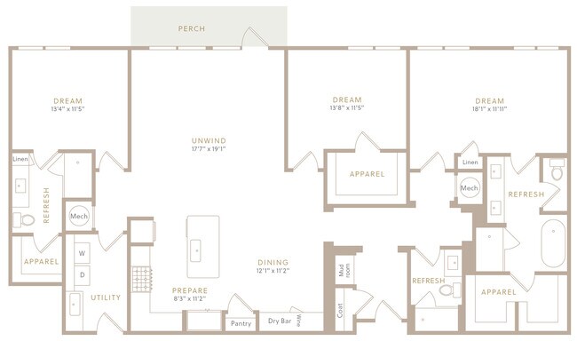 PH5 1307 floor plan