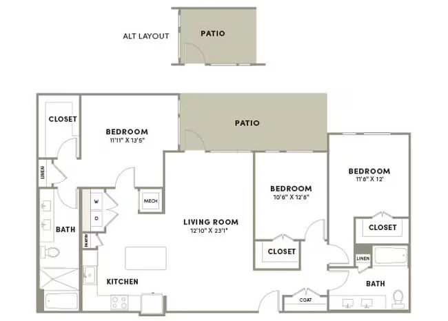 C1 4061 floor plan