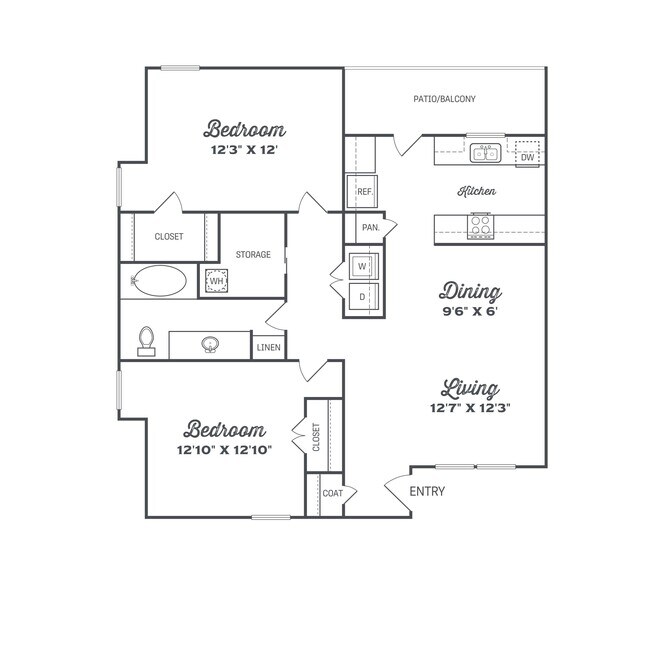 Unit 1513 1513 floor plan