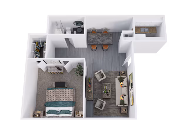 Unit 622E 626A floor plan