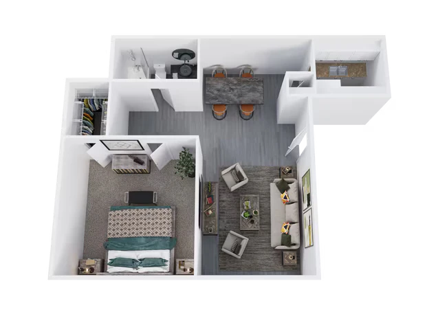 A1 606H floor plan