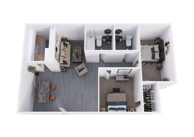 Unit 632E 632E floor plan