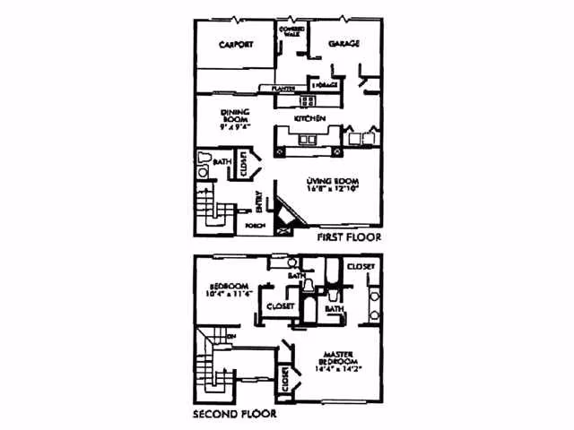 Unit 114 114 floor plan