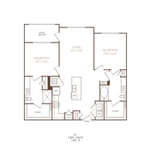 Unit 1310 1310 floor plan